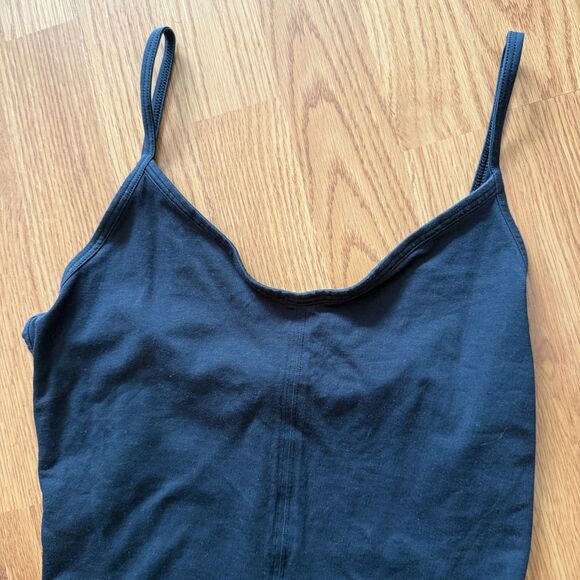 Everlane Black Tank Cami Bodysuit Size Small - Picture 4 of 6